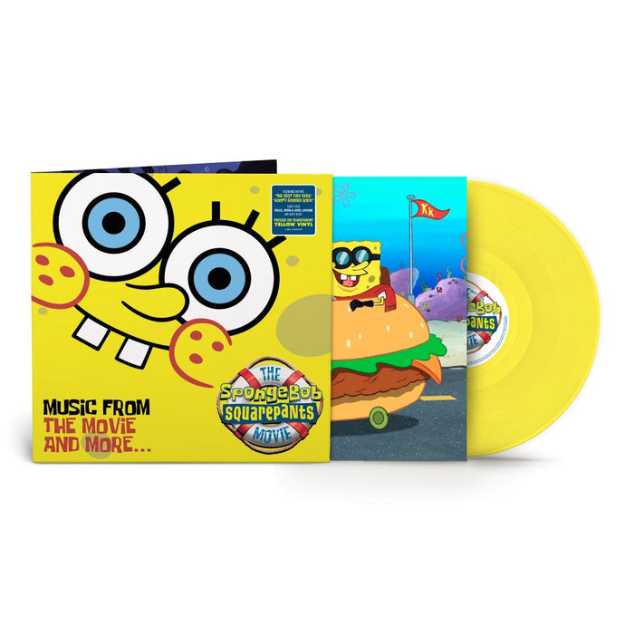 The SpongeBob SquarePants Movie - Music From The Movie and More Vinyl LP Yellow Colour 2025