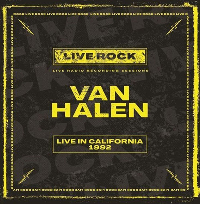 Van Halen Live in California, 1992 Vinyl LP 2025