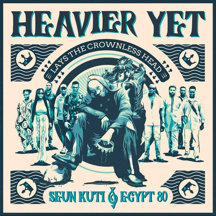 Seun Kuti & Egypt 80 Heavier Yet (Lays The Crownless Head) Vinyl LP Indies Transparent Colour 2024