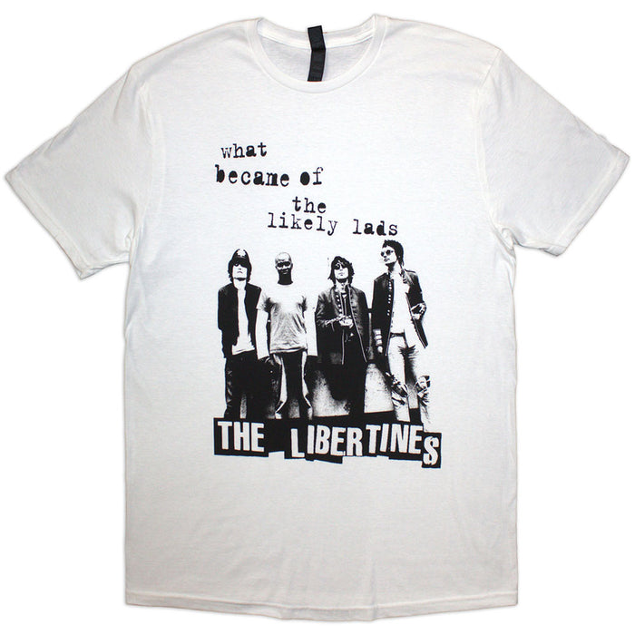 The Libertines What Became Of The Likely Lads White X-Large T-Shirt