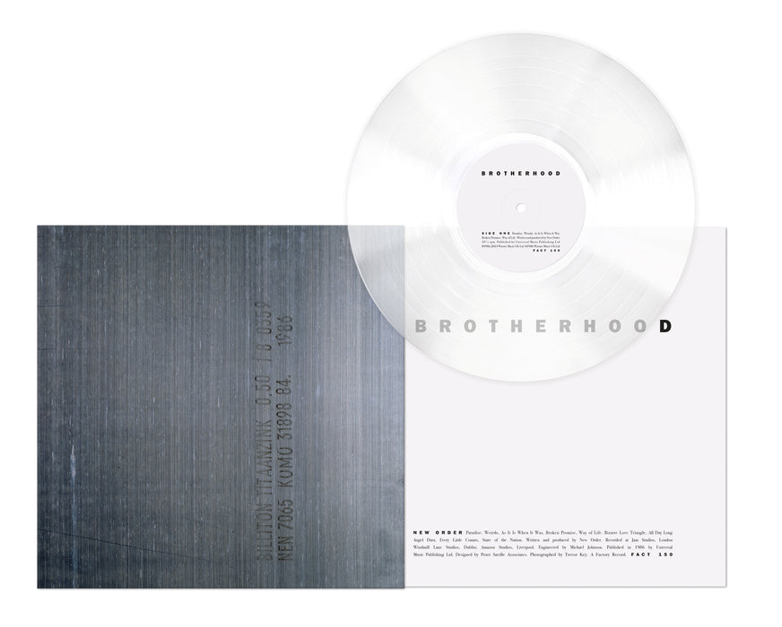 New Order Brotherhood Vinyl LP Crystal Clear Colour NAD 2026 17/10/26