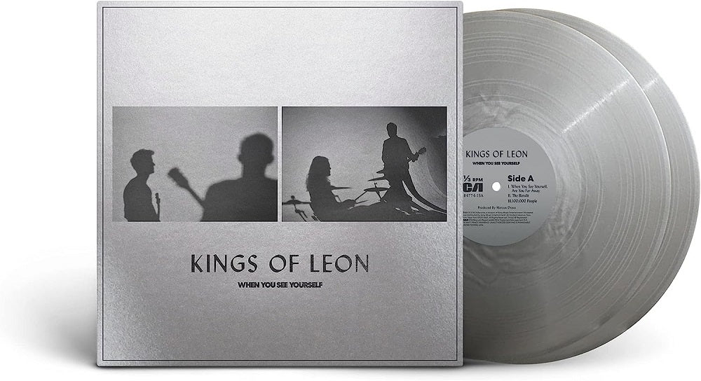 Kings Of Leon When You See Yourself Vinyl LP Silver Swirl Colour 2021