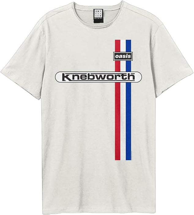 Oasis Knebworth Vintage White Large T-Shirt