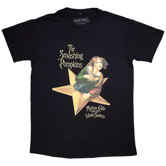 The Smashing Pumpkins Mellon Collie Navy Blue Large T-Shirt