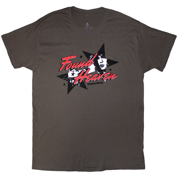 Conan Gray Found Heaven Grey Small T-Shirt