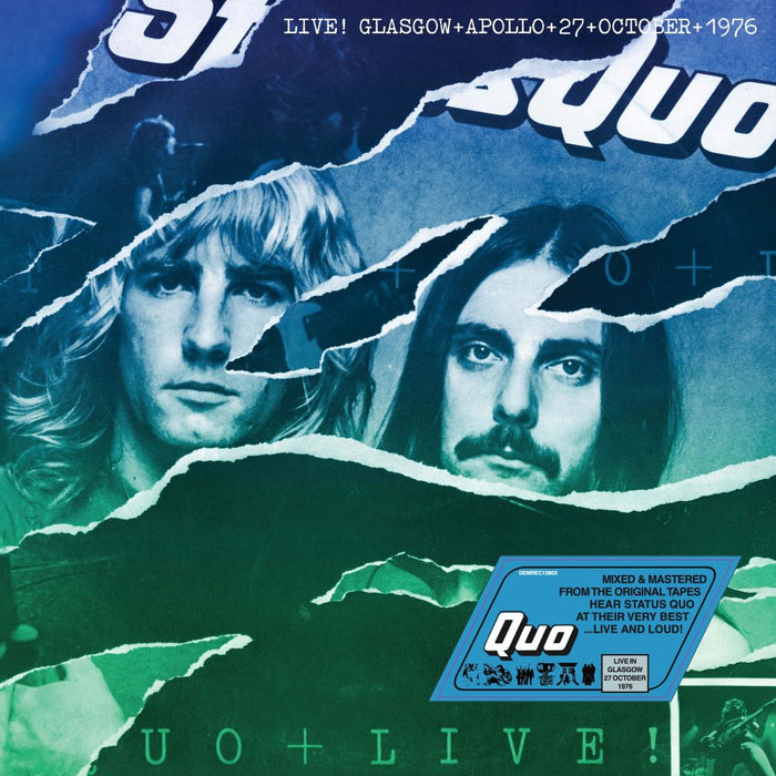 Status Quo Live In Glasgow Vinyl LP 2026