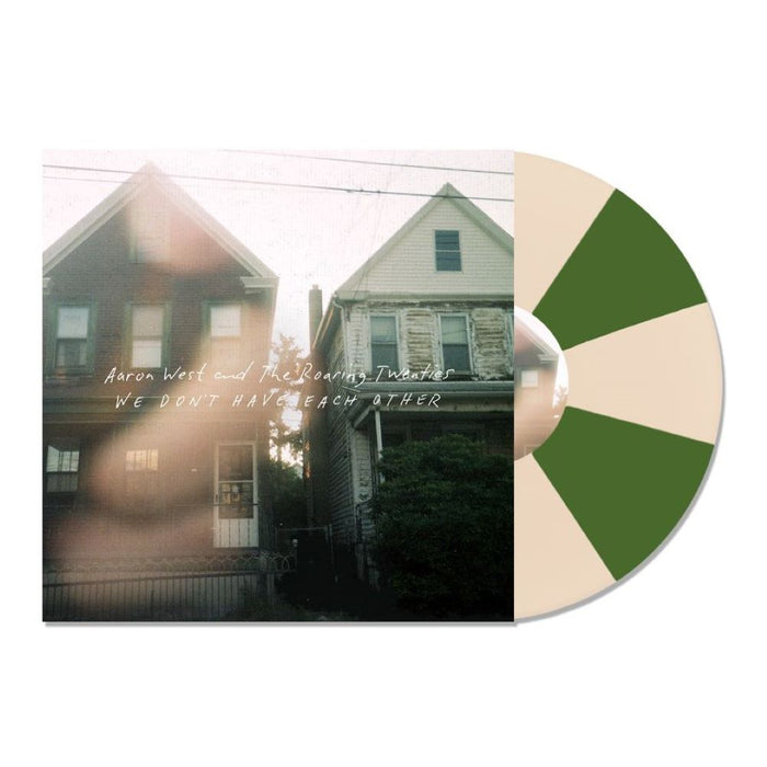 Aaron West and The Roaring Twenties We Don't Have Each Other Vinyl LP Bone & Green Pinwheel 2023