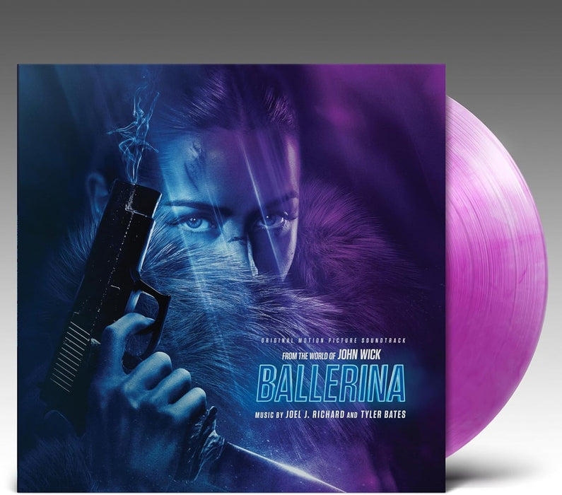 Tyler Bates & Joel J. Richard From The World Of John Wick: Ballerina Vinyl LP Transparent Violet Smoke Colour 2025