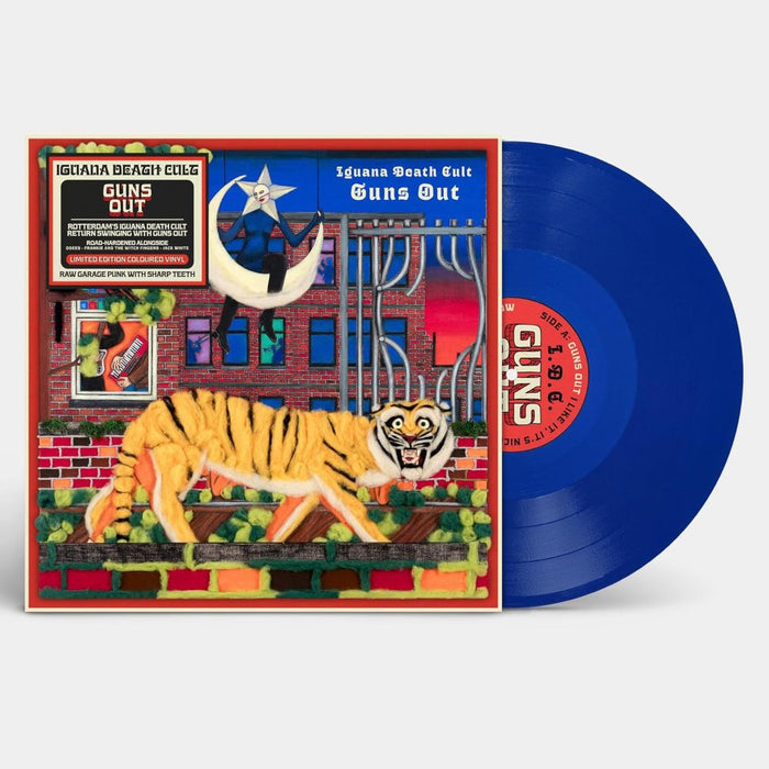 Iguana Death Cult Guns Out Vinyl LP Blue Colour 2026