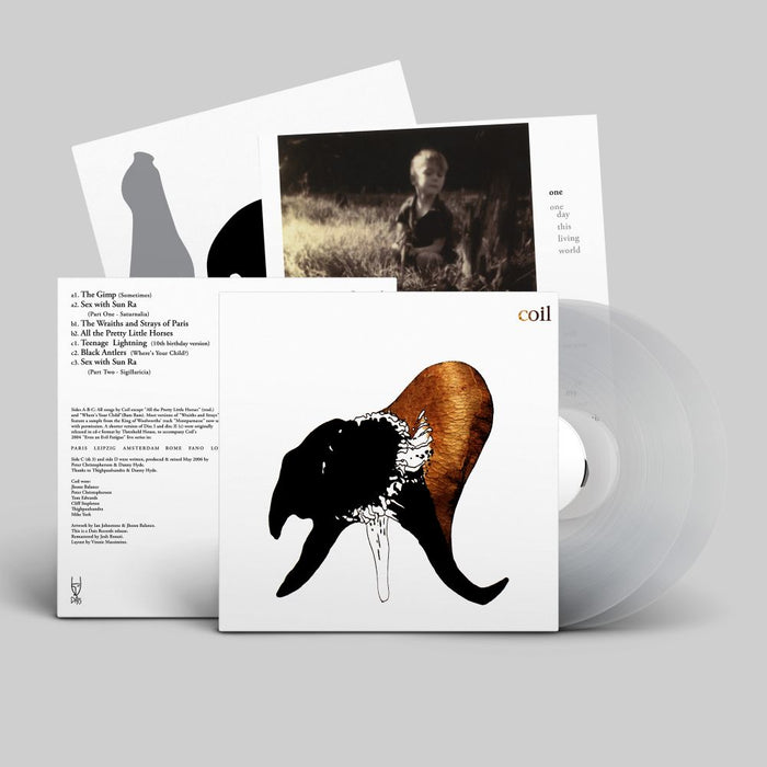 Coil Black Antlers Vinyl LP Clear Colour 2025
