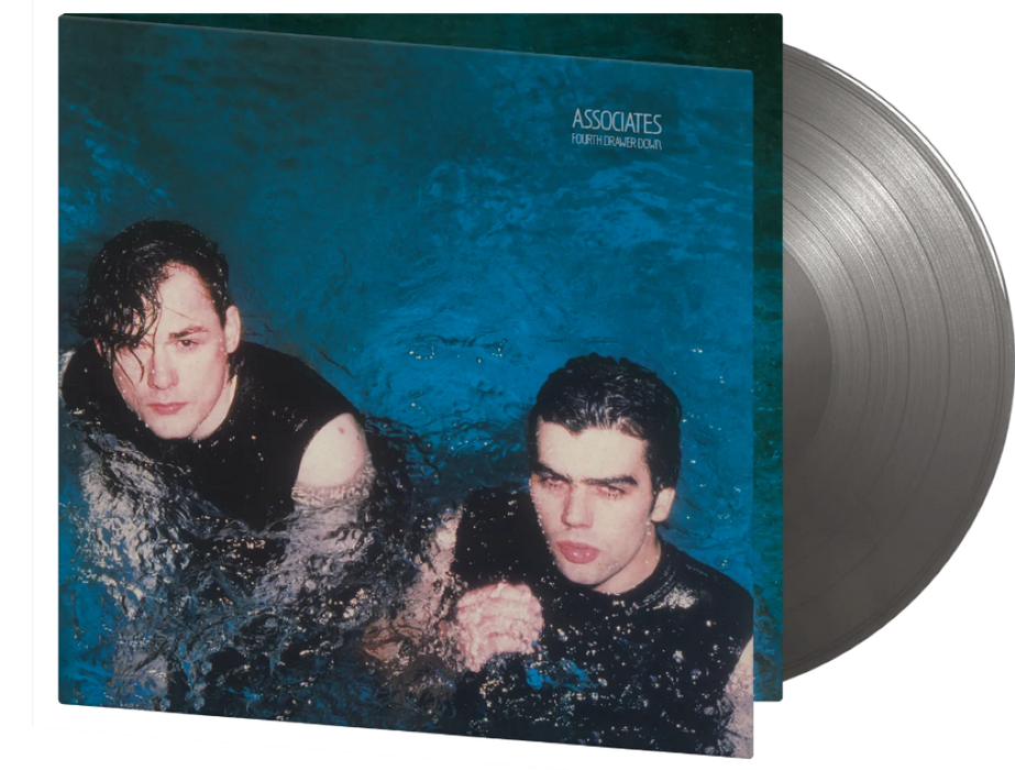 Associates Fourth Drawer Down Vinyl LP Silver Colour 2024