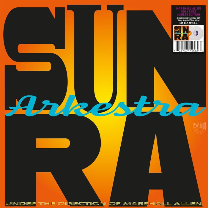 Sun Ra Arkestra Lights On A Satellite Vinyl LP Crystal Clear Colour Due Out 29/11/24