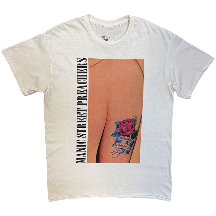 Manic Street Preachers Generation Terrorists White X-Large T-Shirt