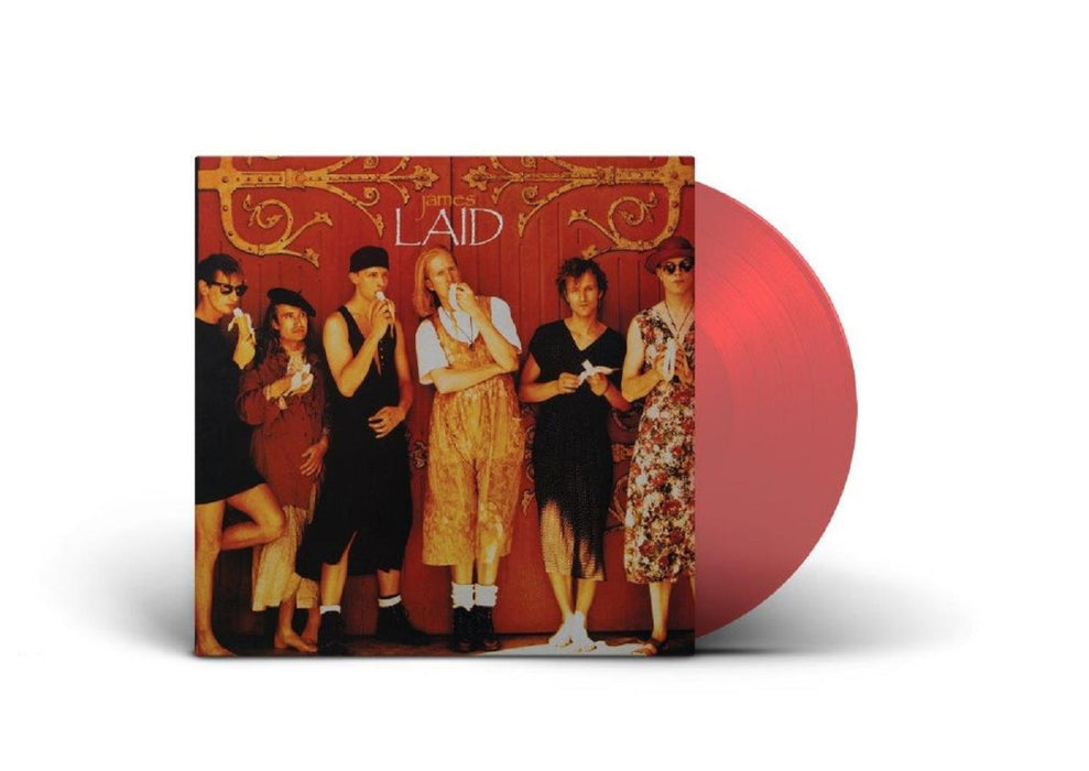 James Laid Vinyl LP Transparent Red Colour NAD 2023