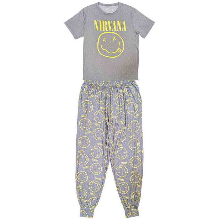 Nirvana Yellow Smile Ladies Large Pyjamas