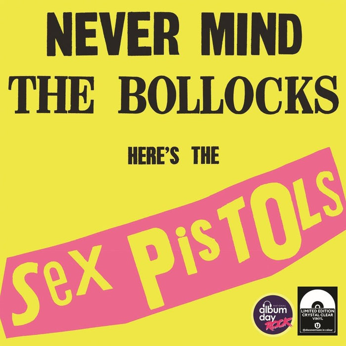 Sex Pistols Never Mind The Bollocks Vinyl LP Crystal Clear NAD 2025