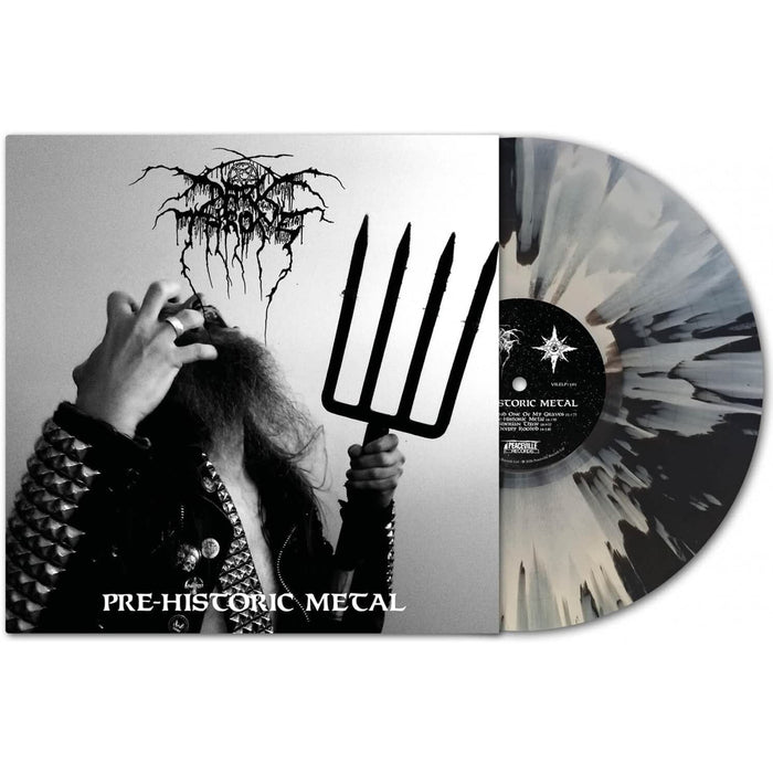 Darkthrone Pre-Historic Metal Vinyl LP Black & White Splatter Colour Due Out 07/08/26