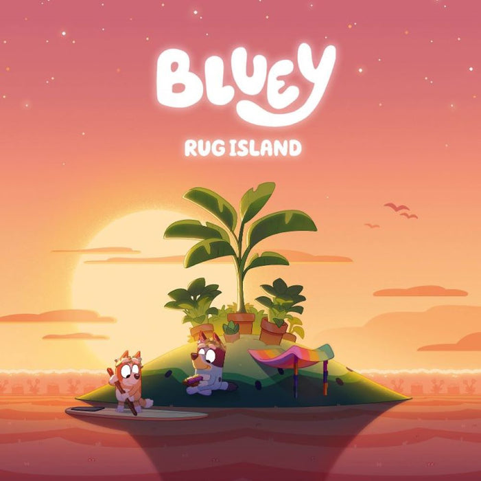 Bluey Bluey: Rug Island Vinyl LP Sunset Orange Colour 2024