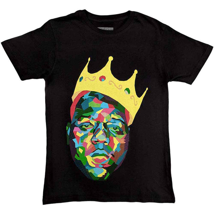 Biggie Smalls Crown Black Small T-Shirt