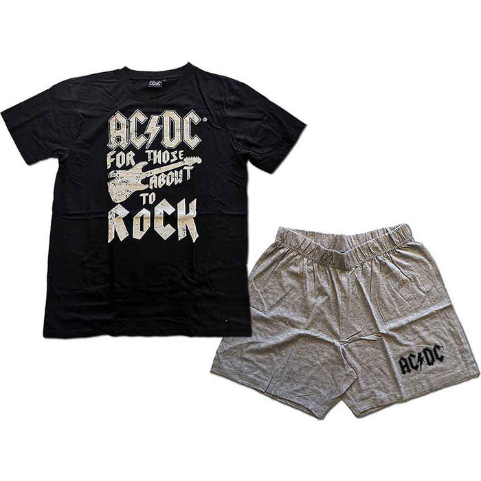 AC/DC Large Summer Pyjamas