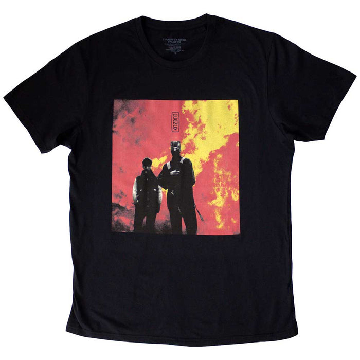 Twenty One Pilots Cover Box Black Small T-Shirt