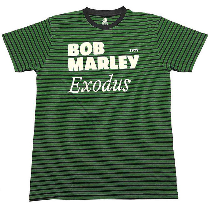 Bob Marley Exodus Black and Green Large T-Shirt