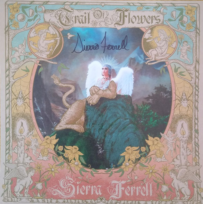 Sierra Ferrell Trail Of Flowers Vinyl LP Transparent Blue Colour + Signed Print 2024