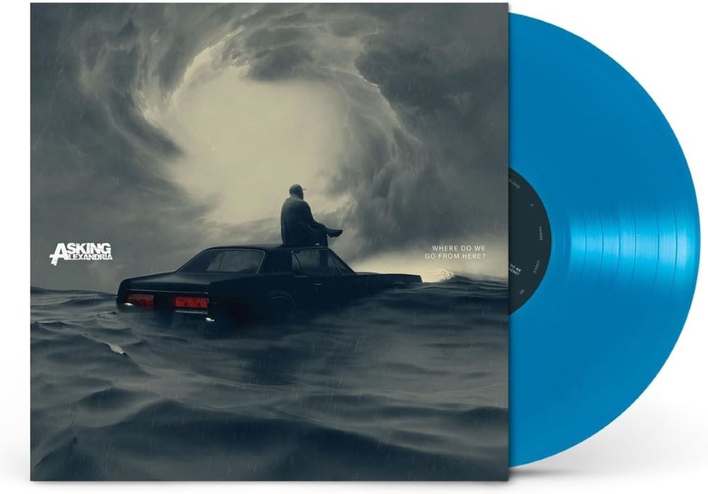 Asking Alexandria Where Do We Go From Here? Vinyl LP Aqua Blue Colour 2023