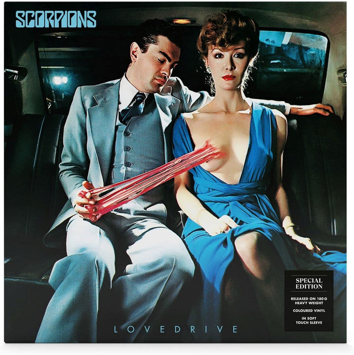 Scorpions Lovedrive Vinyl LP Transparent Red Colour 2023