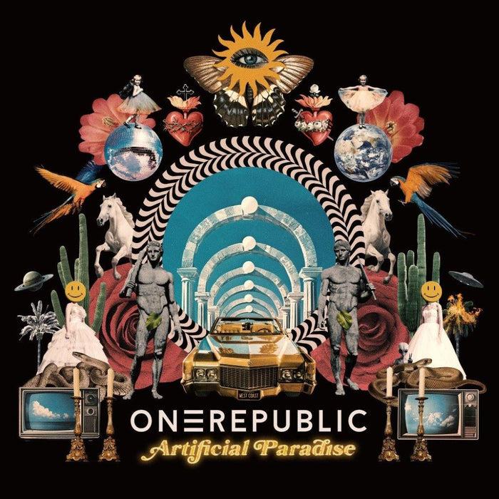 OneRepublic Artificial Paradise Vinyl LP Gold Colour 2024