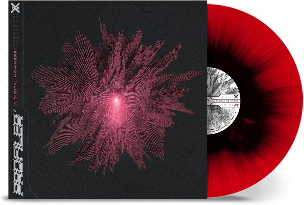 Profiler A Digital Nowhere Vinyl LP Red with Black Splatter Colour 2024