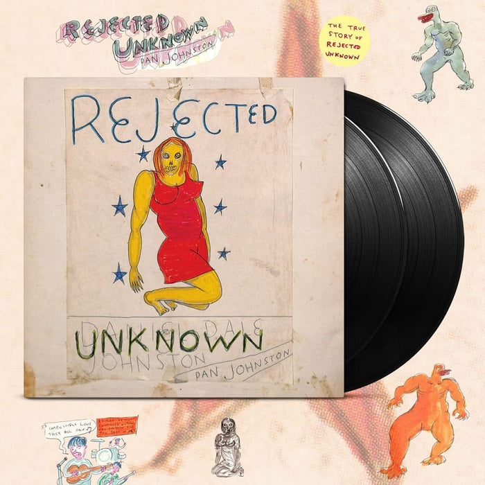 Daniel Johnston Rejected Unknown Vinyl LP 2023