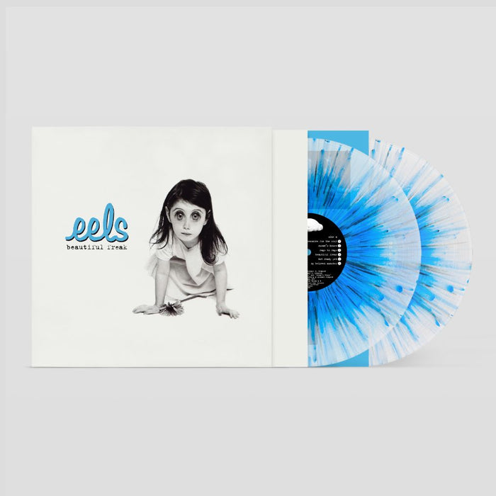 EELS Beautiful Freak Vinyl LP Black/Blue Splatter on Clear Due Out 13/11/26