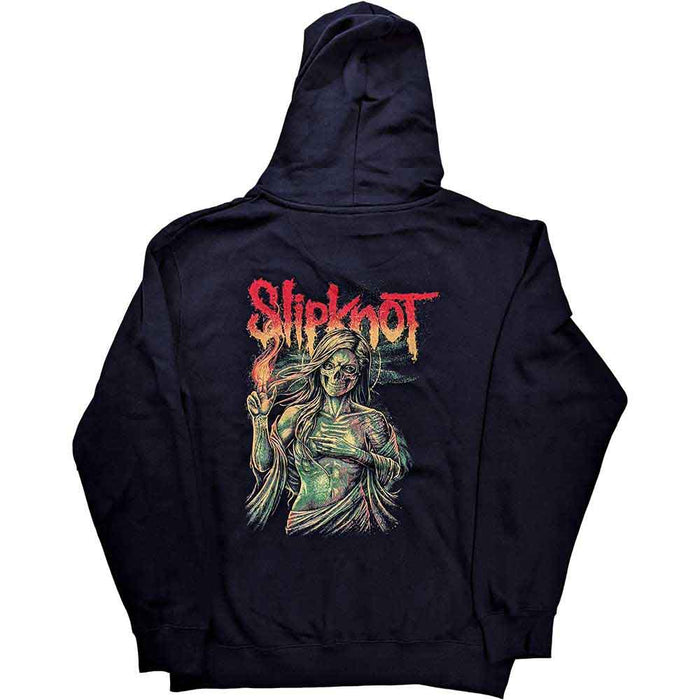 Slipknot Burn Me Away Navy Large Hoodie