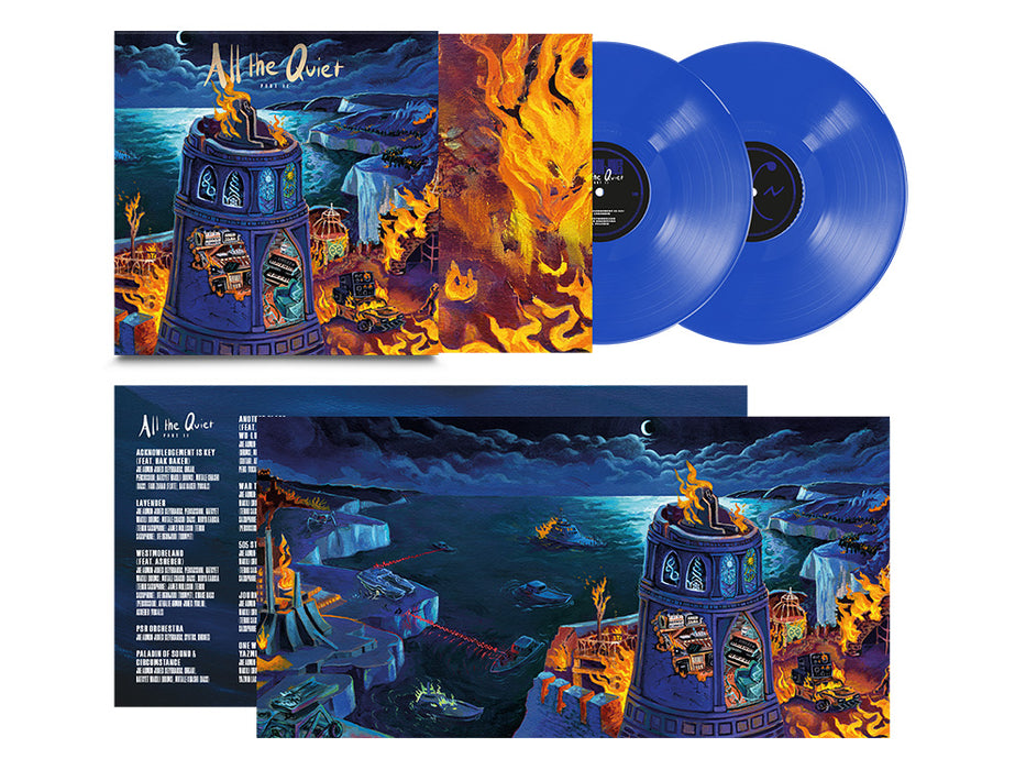 Joe Armon-Jones All The Quiet (Part II) Vinyl LP Transparent Blue Colour 2025