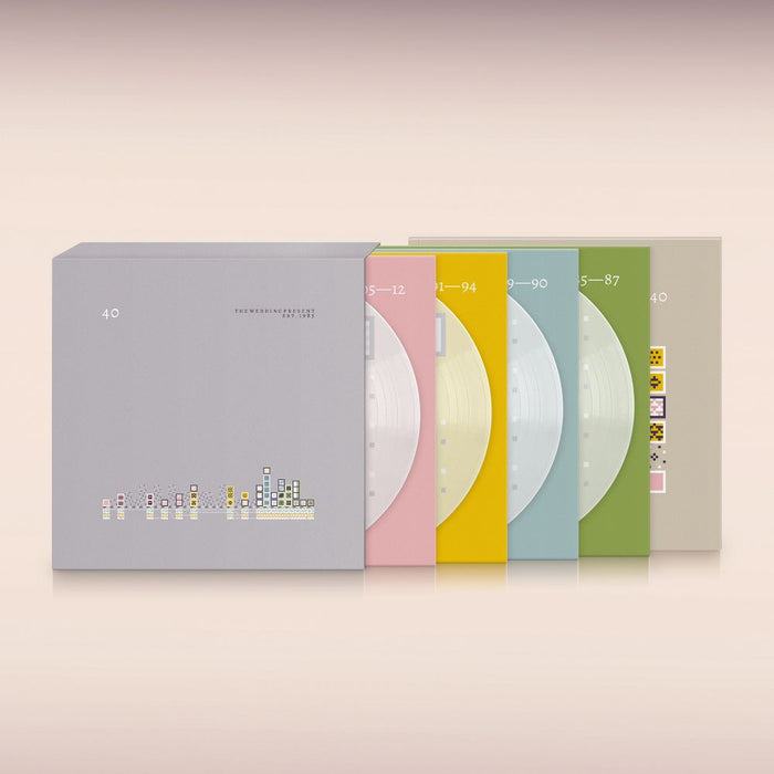 The Wedding Present The Wedding Present 40 Vinyl LP Box Set Frosted White Colour 2025