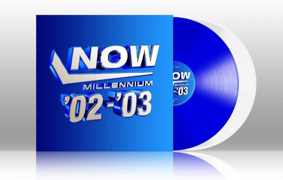 NOW Millennium 2002 - 2003 Vinyl LP Blue and White Colour Vinyl 2023