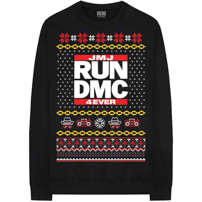 Run DMC Holiday Black Medium Sweatshirt