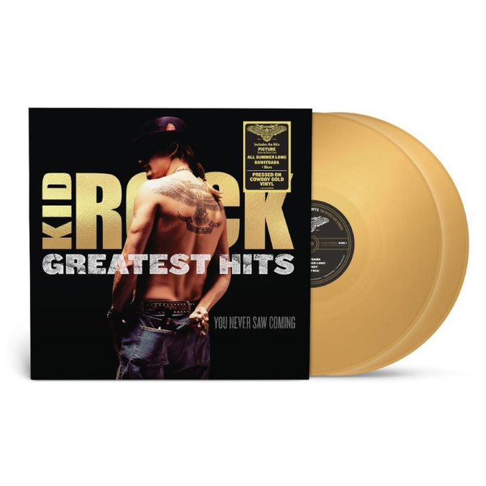 Kid Rock Greatest Hits You Never Saw Coming Vinyl LP Gold Colour 2024