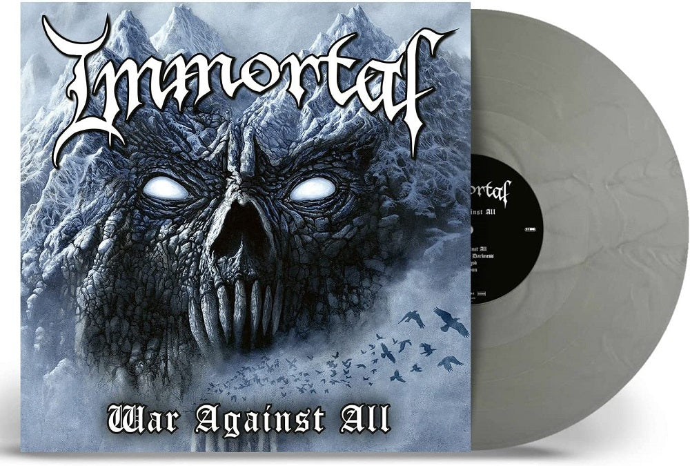 Immortal War Against All Vinyl LP Silver 2023