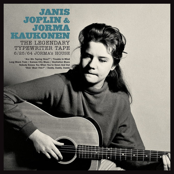 Janis Joplin & Jorma Kaukonen The Legendary Typewriter Tape: 6/25/64 Jormal's House Vinyl LP Red Swirl Colour 2023