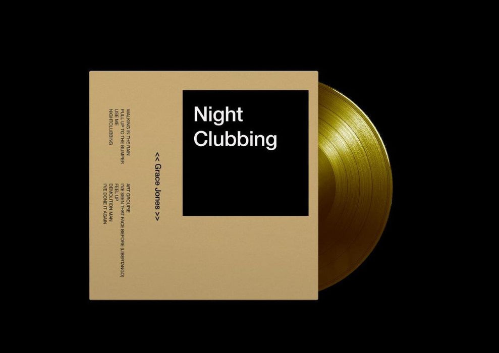 Grace Jones Nightclubbing Vinyl LP Gold Colour 2025