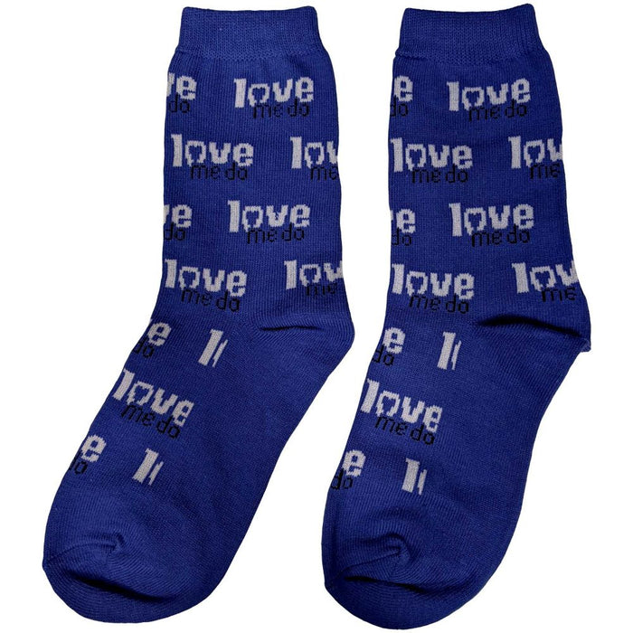 The Beatles Unisex Ankle Socks: Love Me Do (Uk Size 7 - 11)