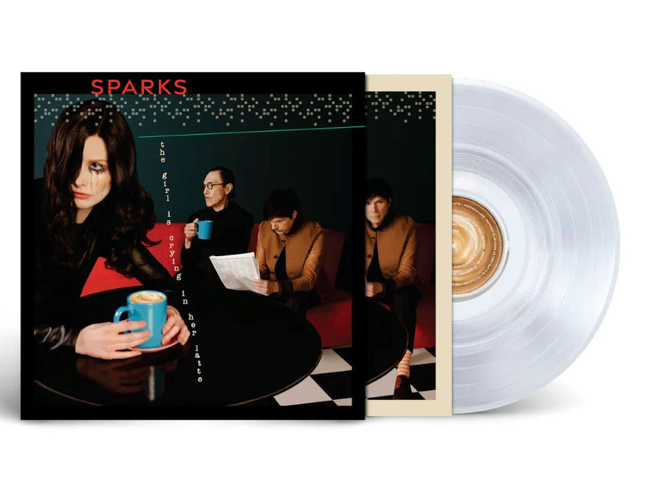 Sparks The Girl Is Crying In Her Latte Vinyl LP Clear Colour 2023