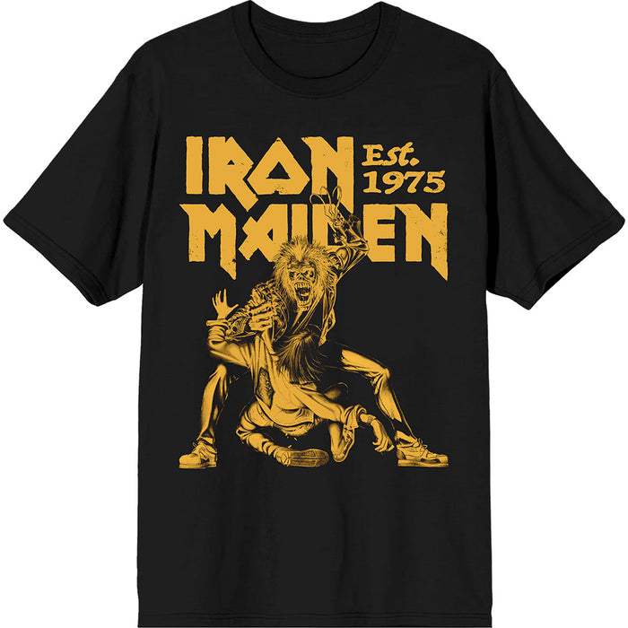Iron Maiden Est. 1975 Black Small T-Shirt
