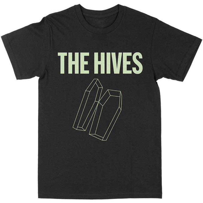 The Hives Glow In The Dark Coffin Black X-Large Unisex T-Shirt