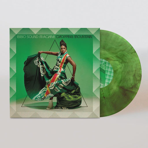 Ibibio Sound Machine Chopping Mountain Vinyl LP Indies Green Smoke Colour