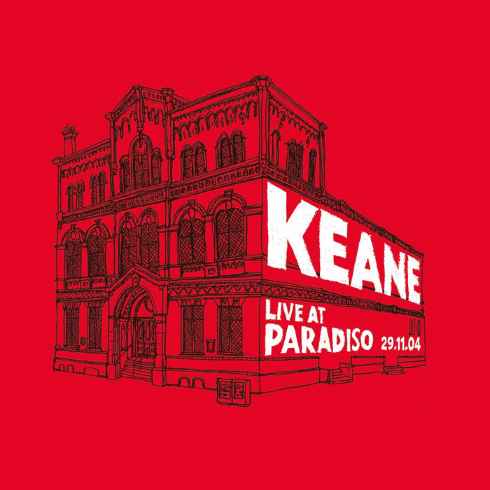 Keane Live at Paradiso, Amsterdam 29.11.2004 Vinyl LP White & Red Colour RSD 2024