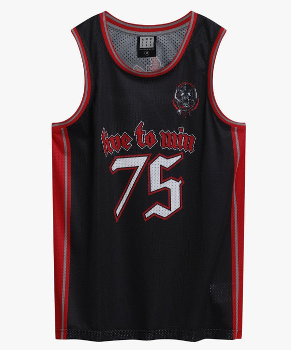 Motorhead Live To Win Basketball Jersey Medium T-Shirt