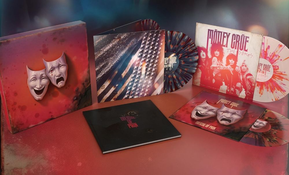 Motley Crue Theatre Of Pain (40th Anniversary) Vinyl Box Set Splatter Colour 2025